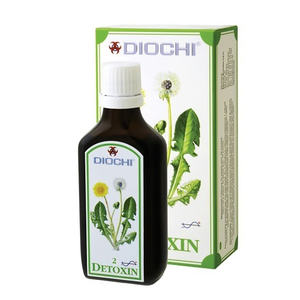 Krople Diochi Detoxin 50 ml - wspomaga trawienie