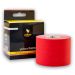YellowTAPE Taśma do kinesiotapingu - Czerwony-5 cm