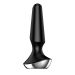 Wibrująca wtyczka analna - Satisfyer Plug-ilicious 2 Connect App - czarna