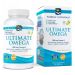 Nordic Naturals Ultimate Omega 1280 mg - Kwasy Omega o smaku cytrynowym - 120 kapsułek