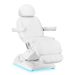 Elektryczny fotel kosmetyczny SILLON Luxury 3 siłowniki - biały