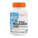 Doctor's Best Trans-Resveratrol 600 mg - Układ krążenia -  60 kapsułek