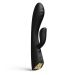 Dorcel Flexi Rabbit Black Podgrzewany wibrator elastyczny