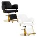 Fotel fryzjerski Gabbiano Linz NQ - złota podstawa