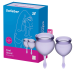 Kubeczki Menstruacyjne Satisfyer Feel good - 15 ml i 20 ml