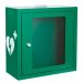 Szafka ASB1020 na defibrylator AED z alarmem dźwiękowym i świetlnym - Zielona