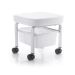 Taboret kosmetyczny do pedicure z pojemnikiem Activeshop