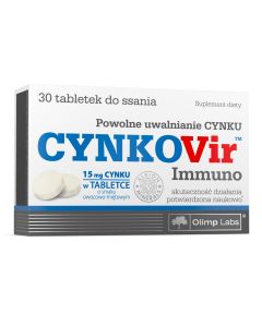 Olimp Cynkovir Immuno Tabletki do ssania - 30 sztuk