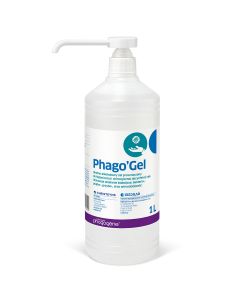Żel do higienicznej i chirurgicznej dezynfekcji rąk Phago'Gel - 1 l z pompką