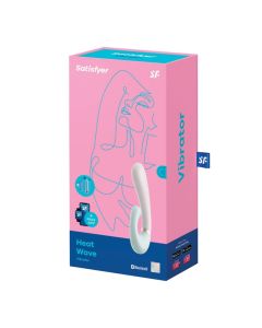 Satisfyer - wibrator - Heat Wave Connect App - miętowy