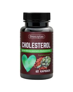 Cholesterol Skoczylas - Pomaga w utrzymaniu prawidłowego poziomu cholesterolu - 60 kapsułek