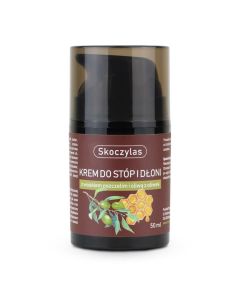 Skoczylas Krem do stóp i dłoni z woskiem pszczelim i oliwą z oliwek 50 ml