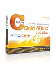 Olimp Gold - Vit C 500 plus - 30 kapsułek