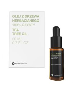 Botanicapharma Olej z drzewa herbacianego 100% czysty - zakraplacz 20 ml