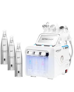 Activeshop Urządzenie oczyszczanie wodorowe Hydrogen H2+ 6w1 new generation + zestaw płynów Syis hydro