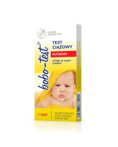 Płytkowy test ciążowy BOBO- wiarygodność ponad 99%