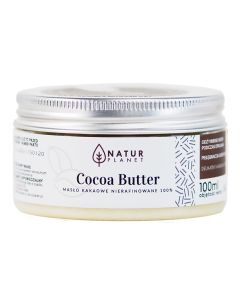 Masło kakaowe nierafinowane 100% czyste Natur Planet - 100 ml