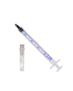 Strzykawka insulinowa POLFA 1ml/40 j.m. z igłą - 100 szt.