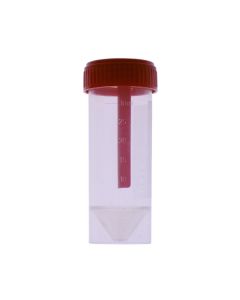 Pojemnik do analizy kału z łopatką - Sterylny 30ml