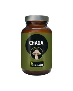 HANOJU Chaga Ekstrakt - Wspomaga układ sercowo-naczyniowy - 400 mg 90 kaps.