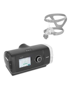 Auto CPAP YH-480 z Wi-Fi - Maska Nosowa ze Wspornikiem L - Podgrzewana Rura