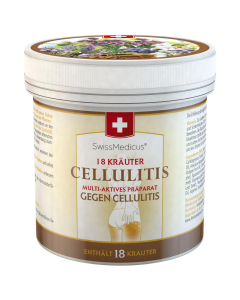 Żel do ciała Cellulitis Herbamedicus - wyciąg z 18 gatunków ziół i roślin