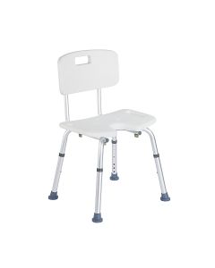 Taboret prysznicowy Timago TGR-R KP-U 3522L - z oparciem i siedziskiem typu U
