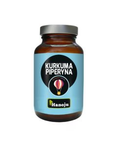 HANOJU Kurkuma + Piperyna Oczyszczanie - 90 kaps.