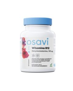 Osavi - Witamina B12, Metylokobalamina -  60 lub 120 kapsułek