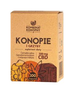 Kombinat Konopny Konopie i grzyby CBD 500mg - 30g