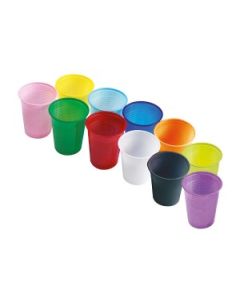 Kubki jednorazowe stomatologiczne kolorowe 200ml 100szt.
