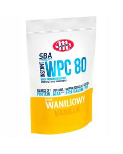 Mlekovita - Koncentrat białka serwatkowego WPC 80 - 700g - Smak Waniliowy