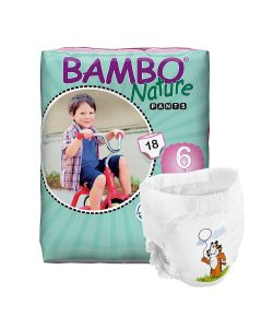 Pieluchomajtki Bambo Nature 6 XL 18+ kg - 18 sztuk