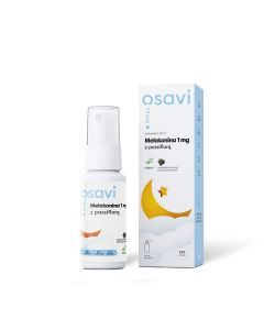 Osavi - Melatonina z Passiflorą na sen - spray doustny o smaku wiśniowym - 25 ml