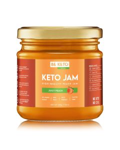 BeKeto Keto Dżem - dietetyczny różne smaki - 200g - Brzoskwiniowy