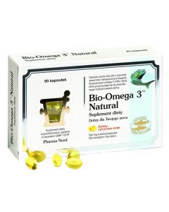 Pharma Nord Bio-Omega 3 Natural dla dorosłych i dzieci - 90 kapsułek