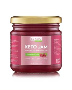 BeKeto Keto Dżem - dietetyczny różne smaki - 200g - Malinowy