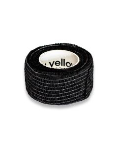 yellowBAND bandaż kohezyjny różne rozmiary i kolory - Czarny - 2,5 cm