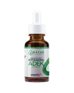 Witaminy (A+D+E+K) ADEK Junior w kroplach Natur Planet