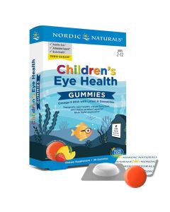 Nordic Naturals Children’s Eye Health Zdrowe oczy - 30 truskawkowych żelek
