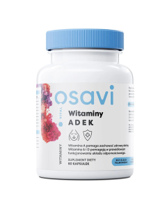 Osavi Witaminy ADEK z naturalnym beta-karotenem - 60 kapsułek