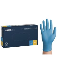 Rękawiczki nitrylowe bezpudrowe EasyCare Zarys - 100 sztuk - M