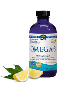 Nordic Naturals Kwasy Omega-3 1560 mg o smaku cytrynowym - 237 ml