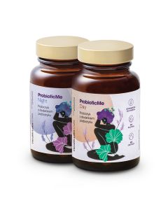 Health Labs Care ProbioticMe - Zestaw probiotyków na dzień i na noc  - 60 kapsułek