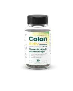 Naturday - Colon Activ 30 - błonnik pokarmowy - 30 kapsułek wegańskich