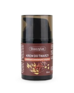 Krem do twarzy Skoczylas z płatkami owsianymi i anyżem - dla zdrowej i promiennej skóry 50ml