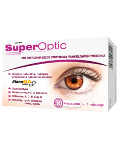SuperOptic Polpharma - Poprawia ostrość widzenia - 30 kapsułek