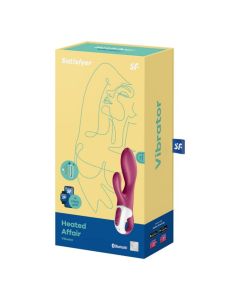 Satisfyer - podgrzewany wibrator króliczek  - Heated Affair - Connect App
