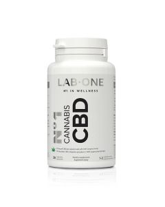 LAB ONE N°1 Cannabis CBD - Organiczny olej konopny - 30 kapsułek