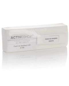 Activeshop Paski do depilacji 100 szt.
